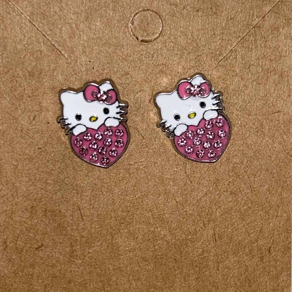 Sanrio Hello Kitty Stud Earrings Collection